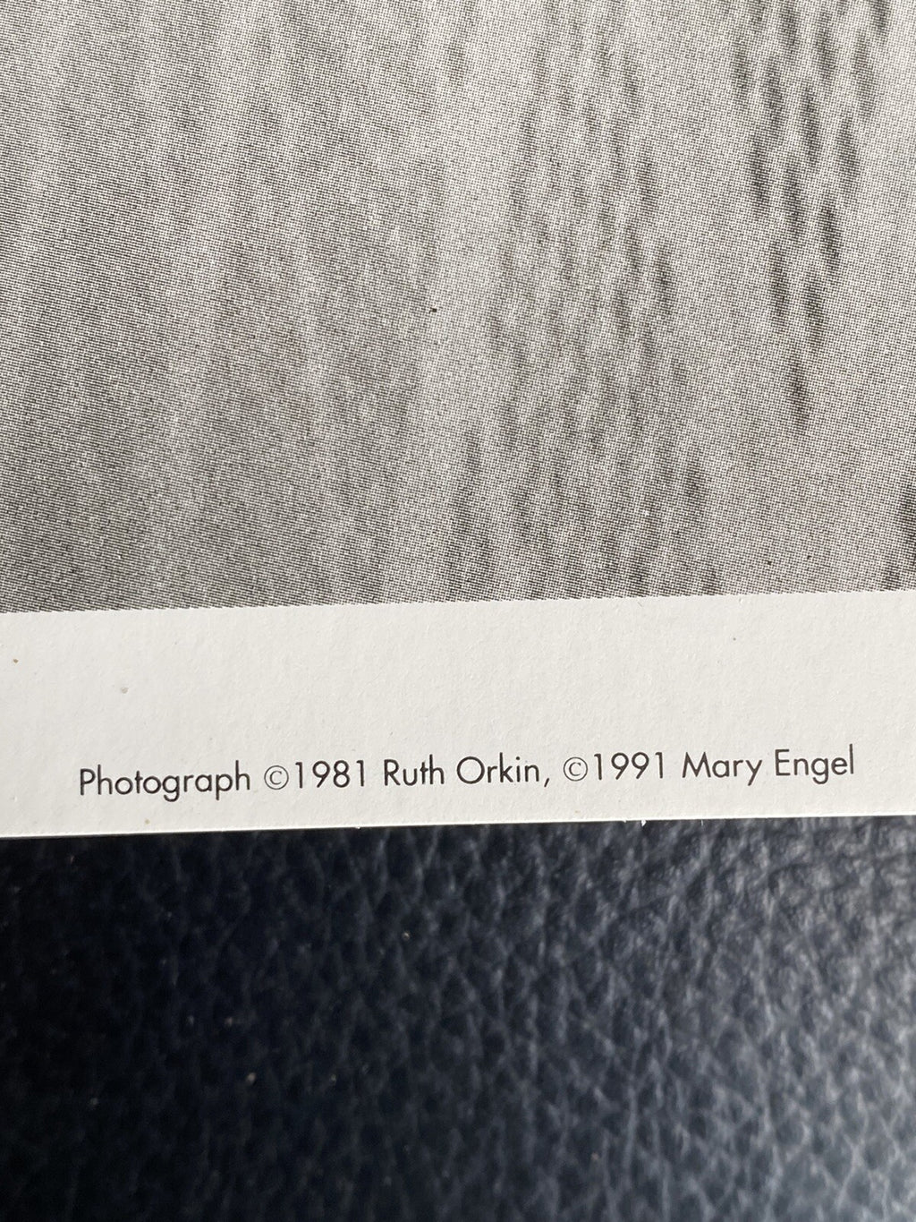 1981 Ruth Orkin Black White Photo Art Print Photographer W/ Little Girl NY 1947