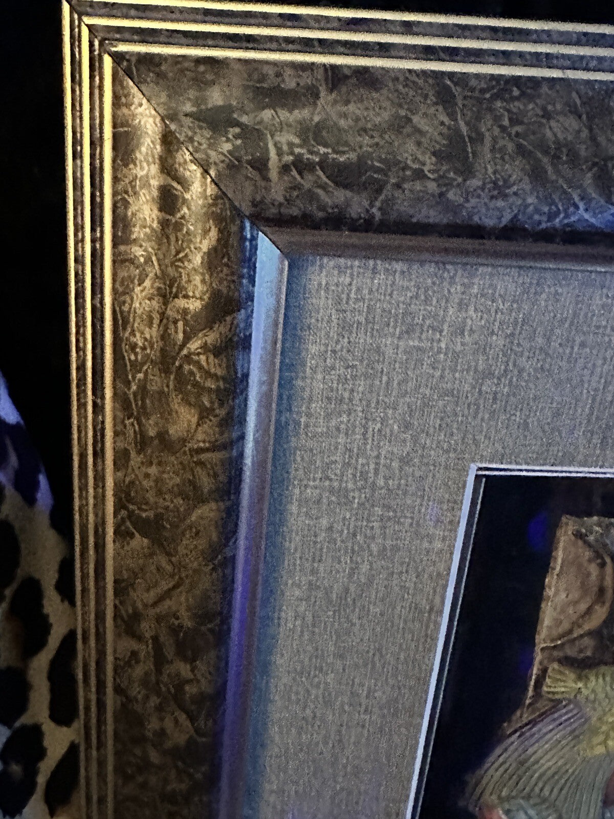 Framed Egyptian Wall Art Pharoah Shadow Box Hieroglyphics Picture