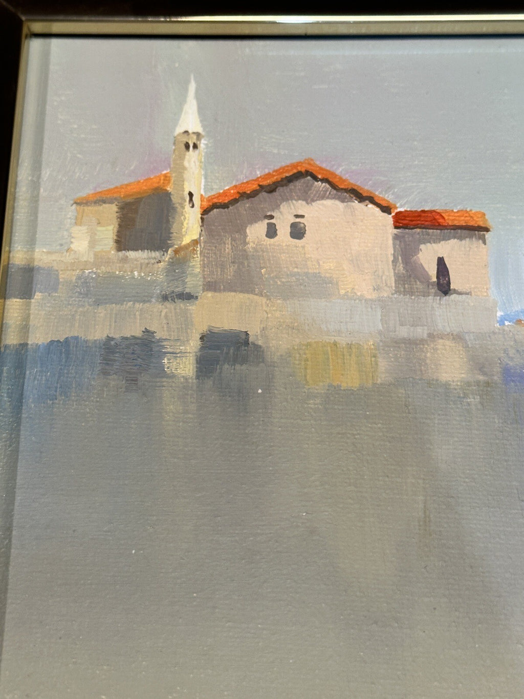 2 Framed Canvas Nautical Painting Wall Art Seaside Artistic Interiors