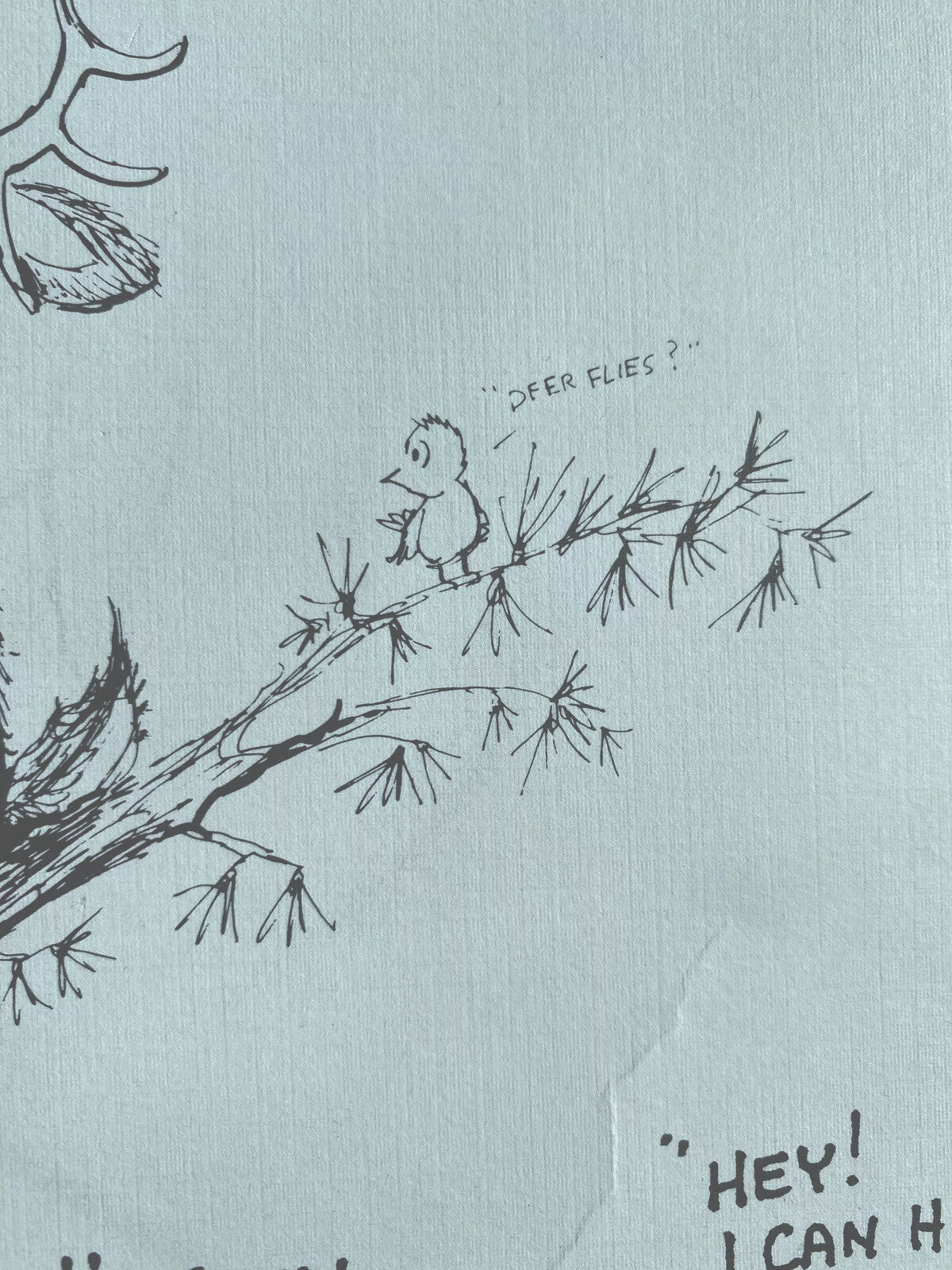 Jim Snook Studio Artist Cartoons 91 Collection Hunting Signed Sketch Art Print