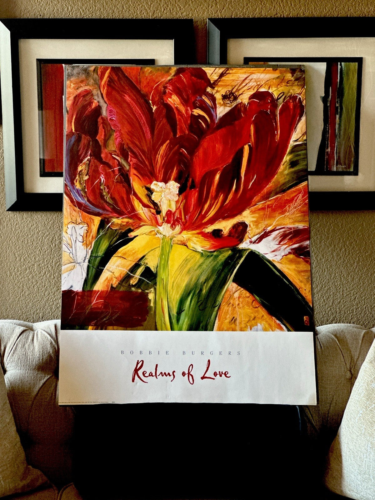 Bobbie Burgers Realms Of Love Fine Art Print Repro 24x34