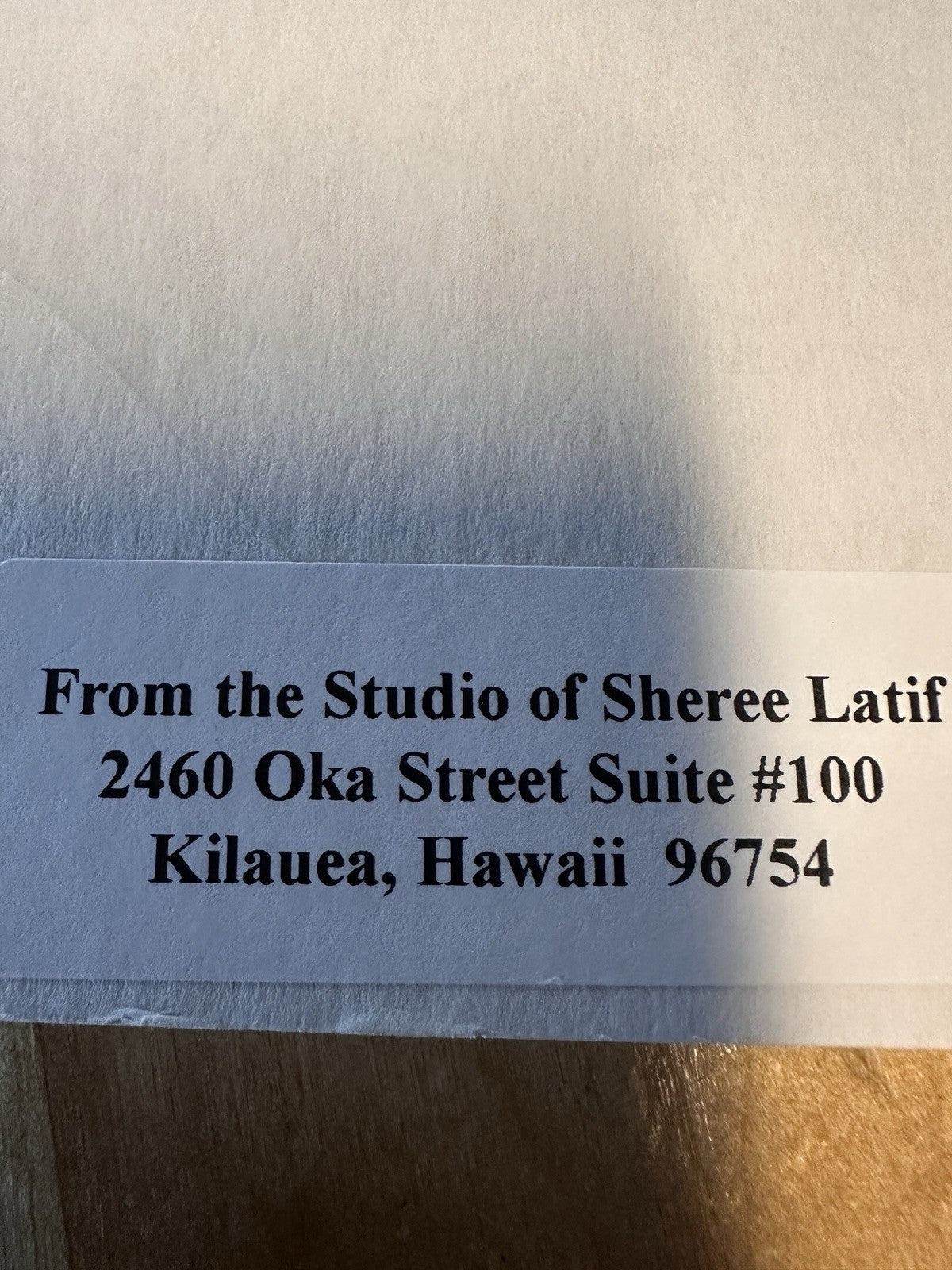 Sheree Latif Giclee Art Print Signed Mango Evening Hawaiian Watercolor Artist