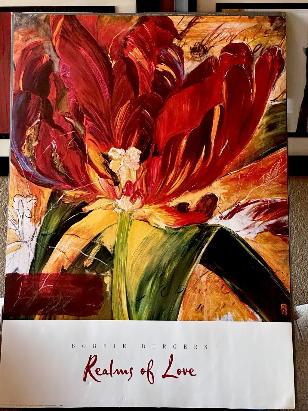 Bobbie Burgers Realms Of Love Fine Art Print Repro 24x34